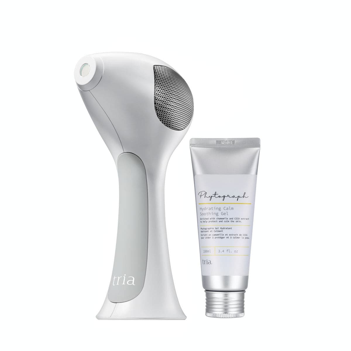 Hair Removal Laser 4X Deluxe Kit - Tria Beauty/Grey